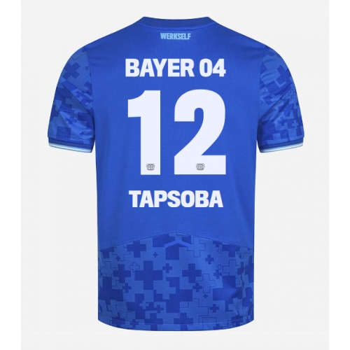 Billige Fotballdrakt Bayer Leverkusen Edmond Tapsoba #12 Replika Tredjedrakt 2025-26 Kortermet Billige Fotballdrakt Bayer Leverkusen Edmond Tapsoba #12 Replika Tredjedrakt 2025-26 Kortermet